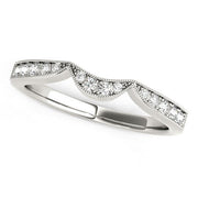 Bids.com 14k White Gold Milgrained Curved Wedding Diamond Band (1/6 cttw) Rings White Smoke 3 / White Gold,3.5 / White Gold,4 / White Gold,4.5 / White Gold,5 / White Gold,5.5 / White Gold,6 / White Gold,6.5 / White Gold,7 / White Gold,7.5 / White Gold,8 / White Gold,8.5 / White Gold,9 / White Gold