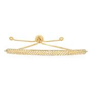 Bids.com 14k Yellow Gold Chain Bar Lariat Style Bracelet Bracelets White Smoke 9.25 / Yellow Gold