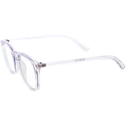 zeroUV Anti Blue Light Blocking Horn Rimmed Computer Glasses D233 Glasses / Sunglasses White Smoke Clear / Clear,Smoke / Clear,Black / Clear,Tortoise / Clear
