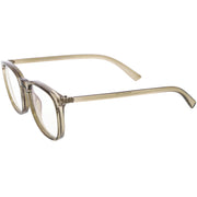 zeroUV Anti Blue Light Blocking Horn Rimmed Computer Glasses D233 Glasses / Sunglasses White Smoke Clear / Clear,Smoke / Clear,Black / Clear,Tortoise / Clear