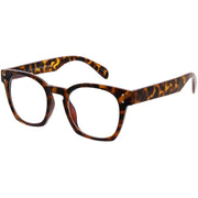 zeroUV Blue Light Filtering Horn Rimmed Square Computer Glasses D234 Glasses / Sunglasses White Smoke Matte Black / Clear,Clear / Clear,Black / Clear,Tortoise / Clear