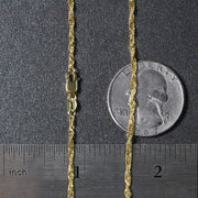 Bids.com 10k Yellow Gold Singapore Chain (1.80 mm) Necklaces Dark Slate Gray 16 / Yellow Gold,18 / Yellow Gold,20 / Yellow Gold