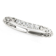 Bids.com 14k White Gold Antique Style Curved Diamond Wedding Band (1/10 cttw) Rings White Smoke 3 / White Gold,3.5 / White Gold,4 / White Gold,4.5 / White Gold,5 / White Gold,5.5 / White Gold,6 / White Gold,6.5 / White Gold,7 / White Gold,7.5 / White Gold,8 / White Gold,8.5 / White Gold,9 / White Gold