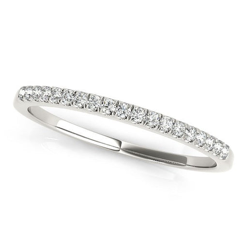 Bids.com 14k White Gold Scallop Pave Set Diamond Wedding Ring (1/8 cttw) Rings White Smoke 3 / White Gold,3.5 / White Gold,4 / White Gold,4.5 / White Gold,5 / White Gold,5.5 / White Gold,6 / White Gold,6.5 / White Gold,7 / White Gold,7.5 / White Gold,8 / White Gold,8.5 / White Gold,9 / White Gold