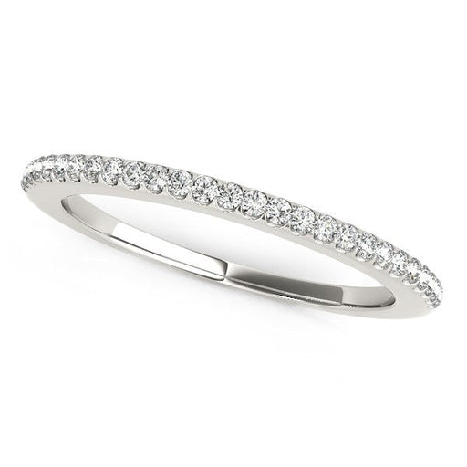 Bids.com 14k White Gold Pave Scallop Setting Diamond Wedding Band (1/8 cttw) Rings White Smoke 3 / White Gold,3.5 / White Gold,4 / White Gold,4.5 / White Gold,5 / White Gold,5.5 / White Gold,6 / White Gold,6.5 / White Gold,7 / White Gold,7.5 / White Gold,8 / White Gold,8.5 / White Gold,9 / White Gold