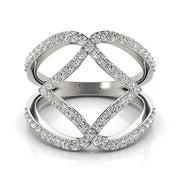 Bids.com 14k White Gold Entwined Design Diamond Dual Band Ring (3/4 cttw) Rings White Smoke 3 / White Gold,3.5 / White Gold,4 / White Gold,4.5 / White Gold,5 / White Gold,5.5 / White Gold,6 / White Gold,6.5 / White Gold,7 / White Gold,7.5 / White Gold,8 / White Gold,8.5 / White Gold,9 / White Gold