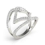 Bids.com 14k White Gold Entwined Design Diamond Dual Band Ring (3/4 cttw) Rings White Smoke 3 / White Gold,3.5 / White Gold,4 / White Gold,4.5 / White Gold,5 / White Gold,5.5 / White Gold,6 / White Gold,6.5 / White Gold,7 / White Gold,7.5 / White Gold,8 / White Gold,8.5 / White Gold,9 / White Gold