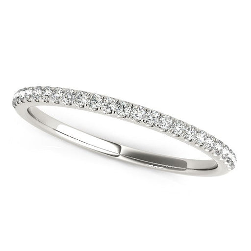 Bids.com 14k White Gold Diamond Wedding Band in Pave Setting (1/8 cttw) Rings White Smoke 3 / White Gold,3.5 / White Gold,4 / White Gold,4.5 / White Gold,5 / White Gold,5.5 / White Gold,6 / White Gold,6.5 / White Gold,7 / White Gold,7.5 / White Gold,8 / White Gold,8.5 / White Gold,9 / White Gold