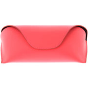 zeroUV Bright Colored 6.75"  Sunglasses Carrying Case D274 Accessories Tomato Pink