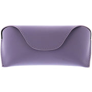 zeroUV Bright Colored 6.75"  Sunglasses Carrying Case D274 Accessories Slate Gray Purple