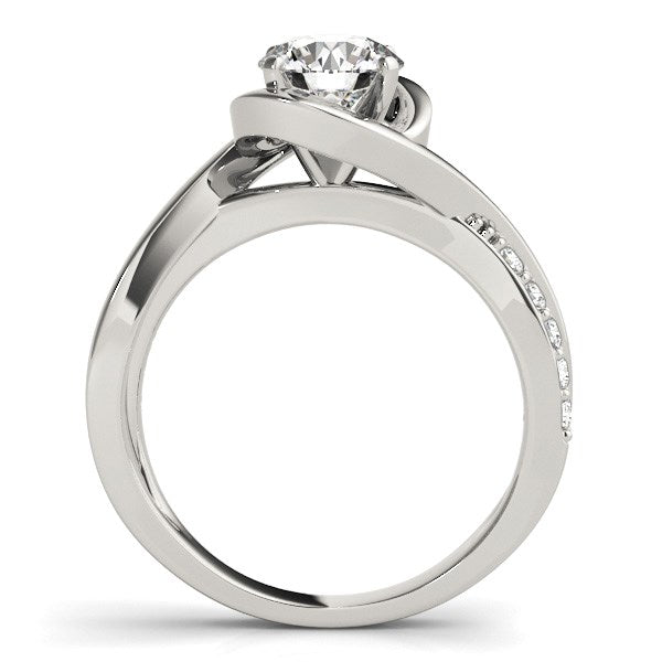 Bids.com 14k White Gold Split Band Round Bypass Diamond Engagement Ring (1 1/8 cttw) Rings White Smoke 3 / White Gold,3.5 / White Gold,4 / White Gold,4.5 / White Gold,5 / White Gold,5.5 / White Gold,6 / White Gold,6.5 / White Gold,7 / White Gold,7.5 / White Gold,8 / White Gold,8.5 / White Gold,9 / White Gold