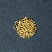 Bids.com 14k Yellow Gold Rolo Chain 1.9mm Necklaces Dark Slate Gray 16 / Yellow Gold,18 / Yellow Gold,20 / Yellow Gold