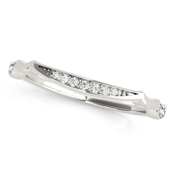 Bids.com 14k White Gold Unique Graduated Style Diamond Wedding Band (1/10 cttw) Rings White Smoke 3 / White Gold,3.5 / White Gold,4 / White Gold,4.5 / White Gold,5 / White Gold,5.5 / White Gold,6 / White Gold,6.5 / White Gold,7 / White Gold,7.5 / White Gold,8 / White Gold,8.5 / White Gold,9 / White Gold