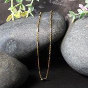 Bids.com Bar Links Pendant Chain in 14k Two Tone Gold (1.4mm) Necklaces Black 16 / Two-Tone Gold,18 / Two-Tone Gold,20 / Two-Tone Gold