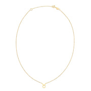 Bids.com 14K Yellow Gold Taurus Necklace Necklaces White Smoke 18 / Yellow Gold