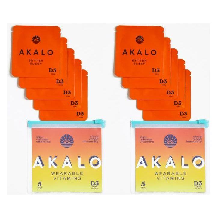 AKALO AKALO Vitamin D3 Immune Health Patches White Smoke 10