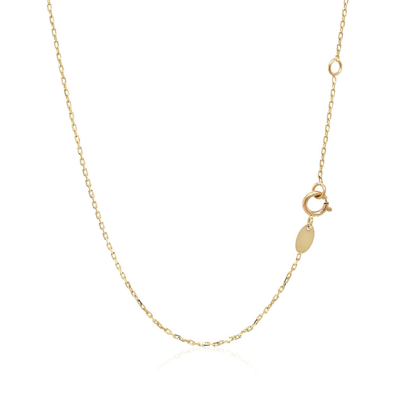 Bids.com 14k Tri-Color Gold Rosary Chain Necklace Necklaces White Smoke 17 / Tri-Color Gold