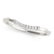 Bids.com 14k White Gold Wave Design Pave Set Diamond Wedding Ring (1/20 cttw) Rings White Smoke 3 / White Gold,3.5 / White Gold,4 / White Gold,4.5 / White Gold,5 / White Gold,5.5 / White Gold,6 / White Gold,6.5 / White Gold,7 / White Gold,7.5 / White Gold,8 / White Gold,8.5 / White Gold,9 / White Gold