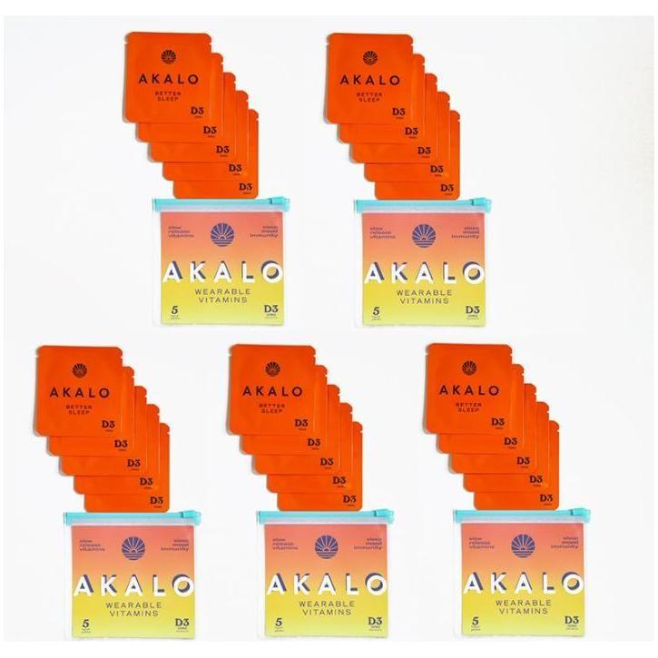 AKALO AKALO Vitamin D3 Immune Health Patches White Smoke 25