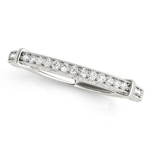 Bids.com 14k White Gold Bead Border Modern Wedding Band (1/8 cttw) Rings White Smoke 3 / White Gold,3.5 / White Gold,4 / White Gold,4.5 / White Gold,5 / White Gold,5.5 / White Gold,6 / White Gold,6.5 / White Gold,7 / White Gold,7.5 / White Gold,8 / White Gold,8.5 / White Gold,9 / White Gold