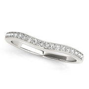 Bids.com 14k White Gold Channel Curved Diamond Wedding Band (1/4 cttw) Rings White Smoke 3 / White Gold,3.5 / White Gold,4 / White Gold,4.5 / White Gold,5 / White Gold,5.5 / White Gold,6 / White Gold,6.5 / White Gold,7 / White Gold,7.5 / White Gold,8 / White Gold,8.5 / White Gold,9 / White Gold