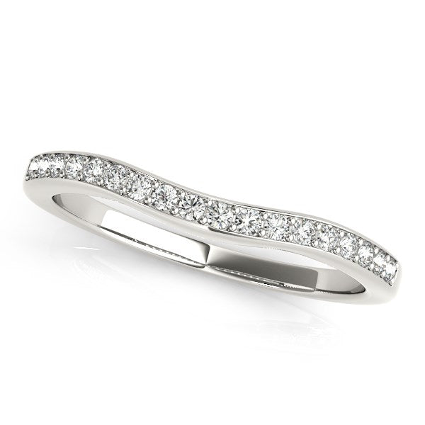 Bids.com 14k White Gold Channel Curved Diamond Wedding Band (1/4 cttw) Rings White Smoke 3 / White Gold,3.5 / White Gold,4 / White Gold,4.5 / White Gold,5 / White Gold,5.5 / White Gold,6 / White Gold,6.5 / White Gold,7 / White Gold,7.5 / White Gold,8 / White Gold,8.5 / White Gold,9 / White Gold