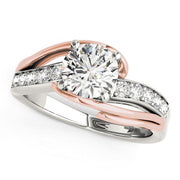 Bids.com 14k White And Rose Gold Bypass Shank Diamond Engagement Ring (1 1/8 cttw) Rings White Smoke 3 / White & Rose Gold,3.5 / White & Rose Gold,4 / White & Rose Gold,4.5 / White & Rose Gold,5 / White & Rose Gold,5.5 / White & Rose Gold,6 / White & Rose Gold,6.5 / White & Rose Gold,7 / White & Rose Gold,7.5 / White & Rose Gold,8 / White & Rose Gold,8.5