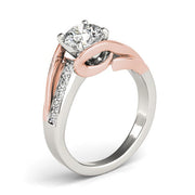 Bids.com 14k White And Rose Gold Bypass Shank Diamond Engagement Ring (1 1/8 cttw) Rings White Smoke 3 / White & Rose Gold,3.5 / White & Rose Gold,4 / White & Rose Gold,4.5 / White & Rose Gold,5 / White & Rose Gold,5.5 / White & Rose Gold,6 / White & Rose Gold,6.5 / White & Rose Gold,7 / White & Rose Gold,7.5 / White & Rose Gold,8 / White & Rose Gold,8.5