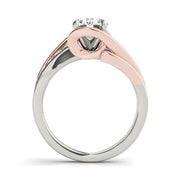 Bids.com 14k White And Rose Gold Bypass Shank Diamond Engagement Ring (1 1/8 cttw) Rings White Smoke 3 / White & Rose Gold,3.5 / White & Rose Gold,4 / White & Rose Gold,4.5 / White & Rose Gold,5 / White & Rose Gold,5.5 / White & Rose Gold,6 / White & Rose Gold,6.5 / White & Rose Gold,7 / White & Rose Gold,7.5 / White & Rose Gold,8 / White & Rose Gold,8.5
