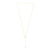 Bids.com 14k Yellow Gold Rosary Necklace Necklaces White Smoke 26 / Yellow Gold