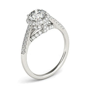 Bids.com 14k White Gold Round Cut Pave Set Shank Diamond Engagement Ring (1 3/8 cttw) Rings White Smoke 3 / White Gold,3.5 / White Gold,4 / White Gold,4.5 / White Gold,5 / White Gold,5.5 / White Gold,6 / White Gold,6.5 / White Gold,7 / White Gold,7.5 / White Gold,8 / White Gold,8.5 / White Gold,9 / White Gold