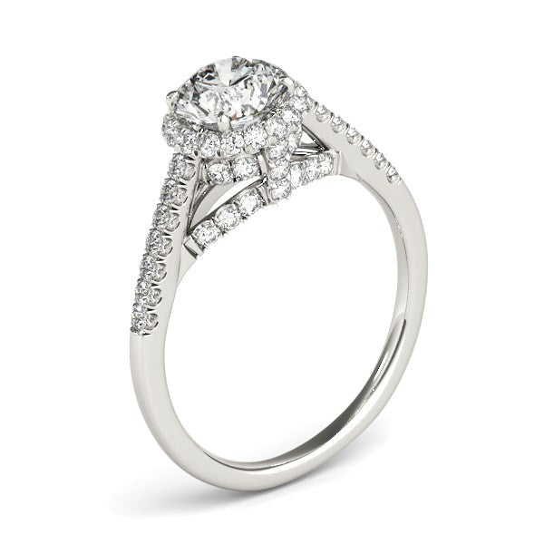 Bids.com 14k White Gold Round Cut Pave Set Shank Diamond Engagement Ring (1 3/8 cttw) Rings White Smoke 3 / White Gold,3.5 / White Gold,4 / White Gold,4.5 / White Gold,5 / White Gold,5.5 / White Gold,6 / White Gold,6.5 / White Gold,7 / White Gold,7.5 / White Gold,8 / White Gold,8.5 / White Gold,9 / White Gold
