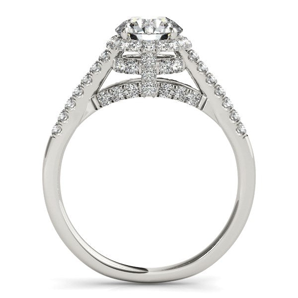 Bids.com 14k White Gold Round Cut Pave Set Shank Diamond Engagement Ring (1 3/8 cttw) Rings White Smoke 3 / White Gold,3.5 / White Gold,4 / White Gold,4.5 / White Gold,5 / White Gold,5.5 / White Gold,6 / White Gold,6.5 / White Gold,7 / White Gold,7.5 / White Gold,8 / White Gold,8.5 / White Gold,9 / White Gold