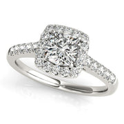 Bids.com 14k White Gold Square Outer Shape Round Diamond Engagement Ring (3/4 cttw) Rings White Smoke 3 / White Gold,3.5 / White Gold,4 / White Gold,4.5 / White Gold,5 / White Gold,5.5 / White Gold,6 / White Gold,6.5 / White Gold,7 / White Gold,7.5 / White Gold,8 / White Gold,8.5 / White Gold,9 / White Gold