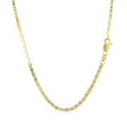 Bids.com 10k Yellow Gold Mariner Link Chain 1.7mm Necklaces White Smoke 16 / Yellow Gold,18 / Yellow Gold,20 / Yellow Gold,24 / Yellow Gold