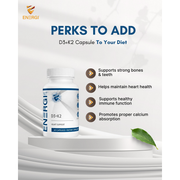 Energi Nutrition D3+K2 Supplement Lavender