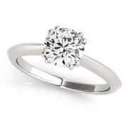 Bids.com 14k White Gold Double Prong Set Solitaire Diamond Engagement Ring (1 cttw) Rings White Smoke 3 / White Gold,3.5 / White Gold,4 / White Gold,4.5 / White Gold,5 / White Gold,5.5 / White Gold,6 / White Gold,6.5 / White Gold,7 / White Gold,7.5 / White Gold,8 / White Gold,8.5 / White Gold,9 / White Gold