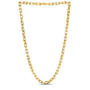 Bids.com 14k Yellow Gold French Cable Link Chain (6.10 mm) Necklaces White Smoke 20 / Yellow Gold,22 / Yellow Gold,24 / Yellow Gold,26 / Yellow Gold