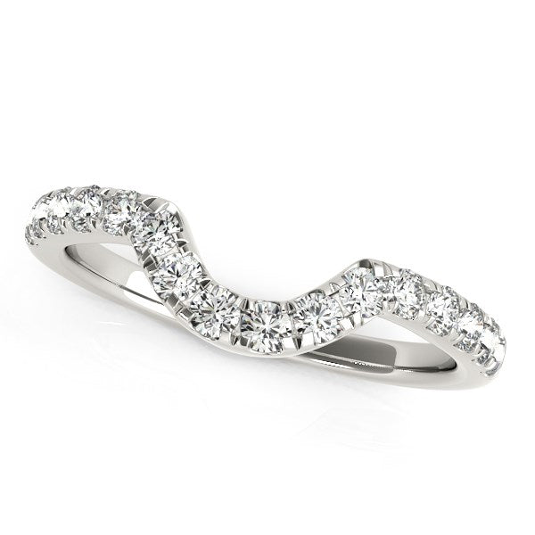 Bids.com 14k White Gold Curved Diamond Wedding Band (3/8 cttw) Rings White Smoke 3 / White Gold,3.5 / White Gold,4 / White Gold,4.5 / White Gold,5 / White Gold,5.5 / White Gold,6 / White Gold,6.5 / White Gold,7 / White Gold,7.5 / White Gold,8 / White Gold,8.5 / White Gold,9 / White Gold