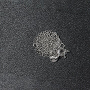 Bids.com Double Extendable Piatto Chain in 14k White Gold (1.2mm) Necklaces Dark Slate Gray 18 / White Gold