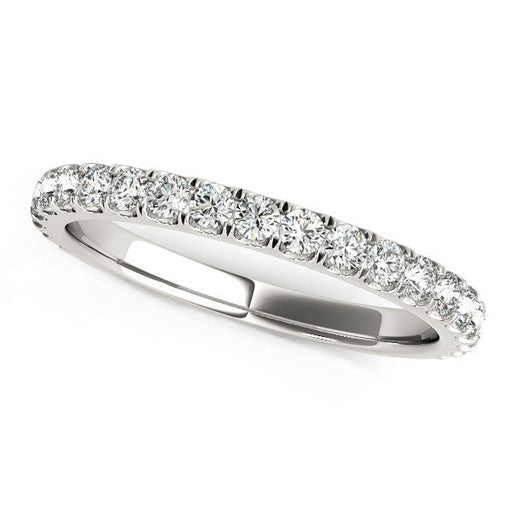 Bids.com 14k White Gold Round Pave Setting Diamond Wedding Band (3/8 cttw) Rings White Smoke 3 / White Gold,3.5 / White Gold,4 / White Gold,4.5 / White Gold,5 / White Gold,5.5 / White Gold,6 / White Gold,6.5 / White Gold,7 / White Gold,7.5 / White Gold,8 / White Gold,8.5 / White Gold,9 / White Gold