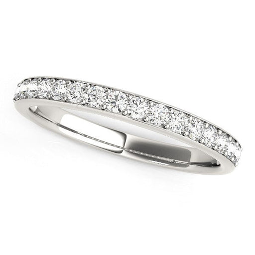 Bids.com 14k White Gold Prong Set Wedding Band with Diamonds (1/3 cttw) Rings White Smoke 3 / White Gold,3.5 / White Gold,4 / White Gold,4.5 / White Gold,5 / White Gold,5.5 / White Gold,6 / White Gold,6.5 / White Gold,7 / White Gold,7.5 / White Gold,8 / White Gold,8.5 / White Gold,9 / White Gold