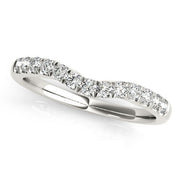 Bids.com 14k White Gold Diamond Curved Design Wedding Band (1/4 cttw) Rings White Smoke 3 / White Gold,3.5 / White Gold,4 / White Gold,4.5 / White Gold,5 / White Gold,5.5 / White Gold,6 / White Gold,6.5 / White Gold,7 / White Gold,7.5 / White Gold,8 / White Gold,8.5 / White Gold,9 / White Gold