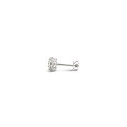 Bids.com 1/2 cttw Lab Grown Round Diamond Stud Earrings 14k White Gold (G/VS2) Earrings White Smoke White Gold