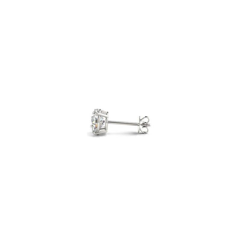 Bids.com 1/2 cttw Lab Grown Round Diamond Stud Earrings 14k White Gold (G/VS2) Earrings White Smoke White Gold