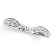 Bids.com 14k White Gold Curved Diamond Wedding Ring (1/10 cttw) Rings White Smoke 3 / White Gold,3.5 / White Gold,4 / White Gold,4.5 / White Gold,5 / White Gold,5.5 / White Gold,6 / White Gold,6.5 / White Gold,7 / White Gold,7.5 / White Gold,8 / White Gold,8.5 / White Gold,9 / White Gold