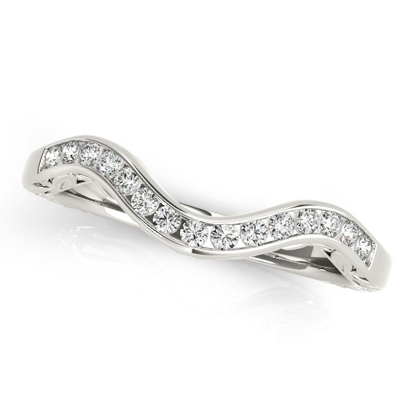 Bids.com 14k White Gold Curved Diamond Wedding Ring (1/10 cttw) Rings White Smoke 3 / White Gold,3.5 / White Gold,4 / White Gold,4.5 / White Gold,5 / White Gold,5.5 / White Gold,6 / White Gold,6.5 / White Gold,7 / White Gold,7.5 / White Gold,8 / White Gold,8.5 / White Gold,9 / White Gold