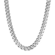 Bids.com 14k White Gold 22 inch Polished Curb Chain Necklace Necklaces White Smoke 22 / White Gold