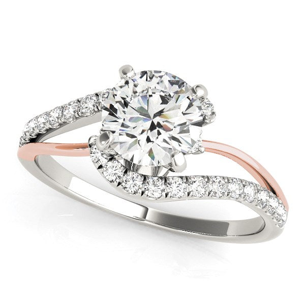 Bids.com 14k White And Rose Gold Bypass Shank Diamond Engagement Ring (1 1/3 cttw) Rings White Smoke 3 / White & Rose Gold,3.5 / White & Rose Gold,4 / White & Rose Gold,4.5 / White & Rose Gold,5 / White & Rose Gold,5.5 / White & Rose Gold,6 / White & Rose Gold,6.5 / White & Rose Gold,7 / White & Rose Gold,7.5 / White & Rose Gold,8 / White & Rose Gold,8.5