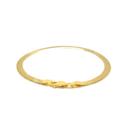 Bids.com 4.0mm 14k Yellow Gold Super Flex Herringbone Bracelet Bracelets White Smoke 7 / Yellow Gold,8 / Yellow Gold